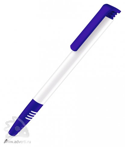 Шариковая ручка Super Hit Polished Basic + Softgriffzone, темно-синяя