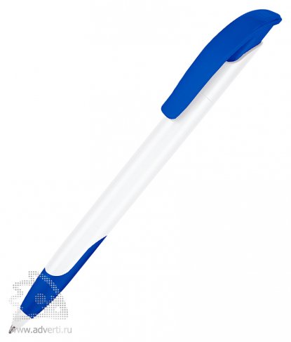 Шариковая ручка Challenger Polished Basic + Softgrip, синяя