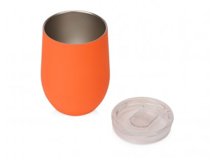 Термокружка Vacuum mug C1, soft touch, оранжевая Термокружка Vacuum mug C1, soft touch, оранжевая