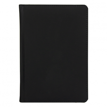Ежедневник полудатированный Classic Soft А5, черный