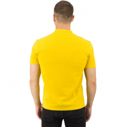 Рубашка поло Rock, мужская, желтая, спина