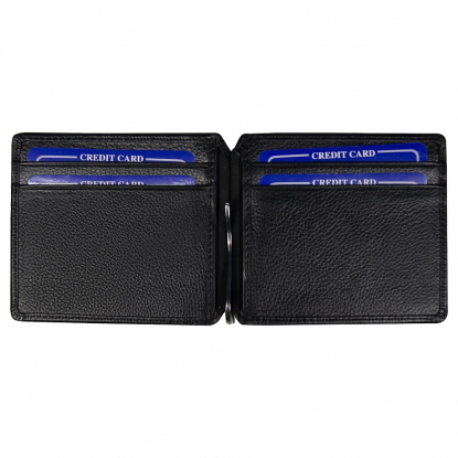 Держатель банковских карт Leather Сlamp