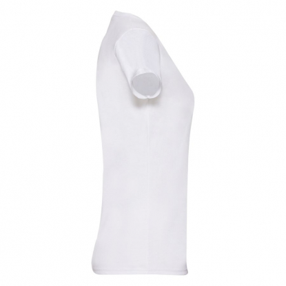 Футболка Lady-Fit Valueweight T, женская, белая, сбоку