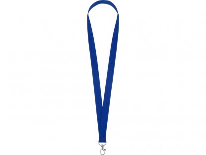 Ланъярд с карабином, синий