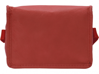 Сумка-холодильник Reviver из нетканого переработанного материала RPET, красная