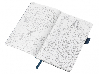 Блокнот А5 Вижн Тренд в гибкой обложке, синий