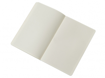 Блокнот в гибкой обложке A5 Виспи 2.0 в клетку, красный