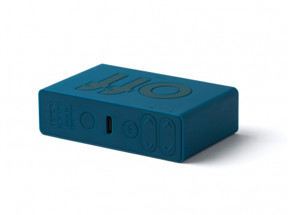 Часы настольные Flip Mini, темно-бирюзовые
