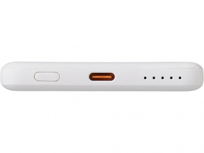 Внешний аккумулятор с QC/PD Шарп, 5000 мАч, белый