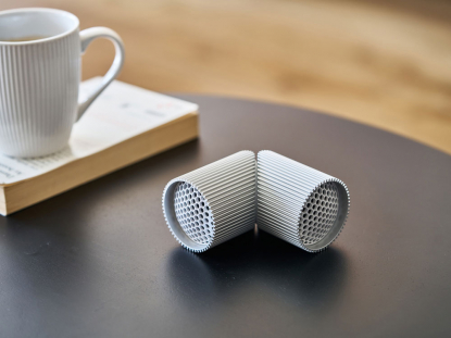 Беспроводная колонка Ray Speaker, серебристая