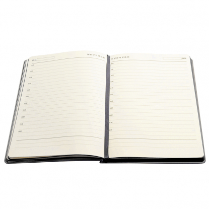 Ежедневник A5 недатированный Carisma в мягком переплёте, черный