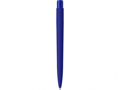 Ручка металлическая шариковая RECYCLED PET PEN PRO K transparent GUM soft-touch, синяя
