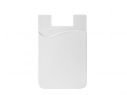 Картхолдер с креплением на телефон Gummy, белый