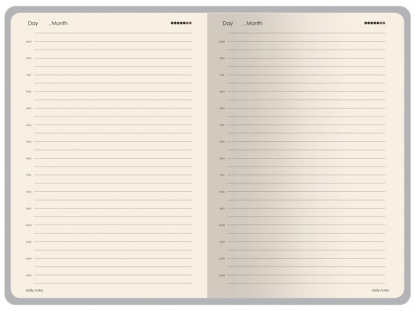 Ежедневник недатированный А5 Palermo, разворот