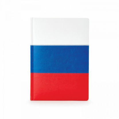 Ежедневник Russian Flag, вид спереди