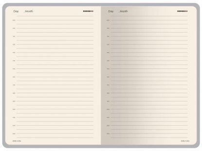 Ежедневник недатированный А5 Palermo, разворот