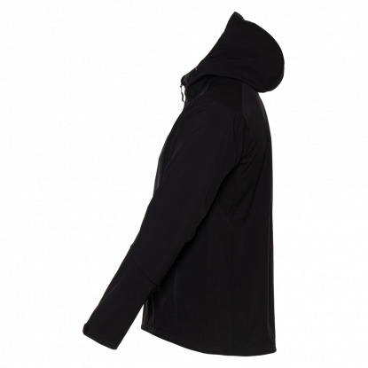 Куртка StanThermoWind, унисекс, чёрная, вид сбоку
