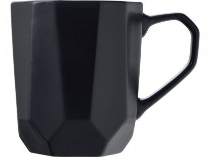 Кружка с гранями Amery, черная