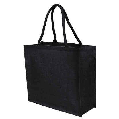 Сумка из джута Caravan Jute, чёрная