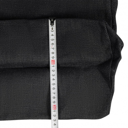 Сумка из джута Caravan Jute, чёрная