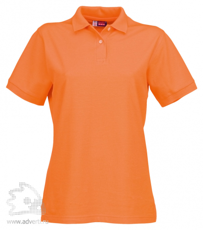 Рубашка поло Boston, женская, оранжевая