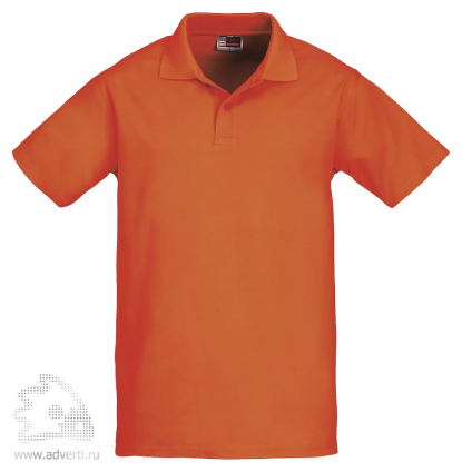 Рубашка поло First, мужская, оранжевая