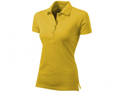 Рубашка поло First, женская, желтая