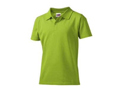 Рубашка поло First, детская, зеленая