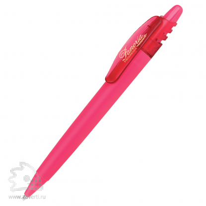 Шариковая ручка X-Eight Frost 316F Lecce Pen, розовая