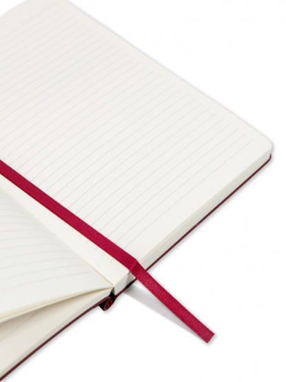 Ежедневник А5 в гибкой обложке Jim, бордовый