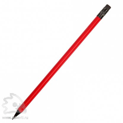 Карандаш трехгранный Blackie 3D, красный