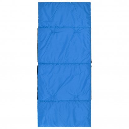 Пляжная сумка-трансформер Camper Bag, синяя, вид сверху