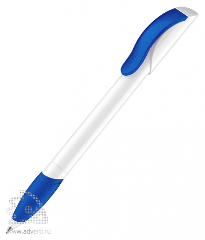 Шариковая ручка Hattrix Polished Basic + Softgriffzone, синяя