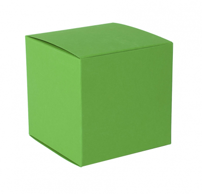 Коробка подарочная Cube, светло-зелёная