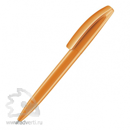 Шариковая ручка Bridge Polished, оранжевая