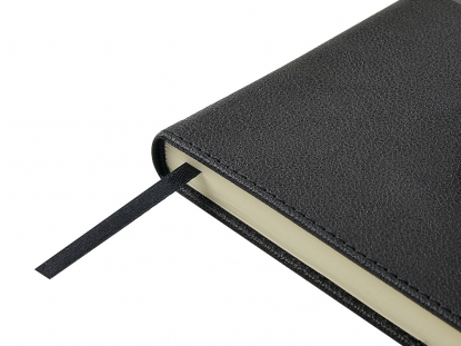 Ежедневник Lyon, недатированный А5, черный