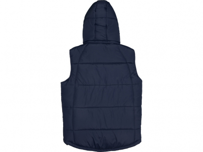 Жилет Vigour с капюшоном, мужской, тёмно-синий, спина