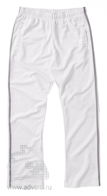 Спортивные брюки Moss, мужские, белый, сзади