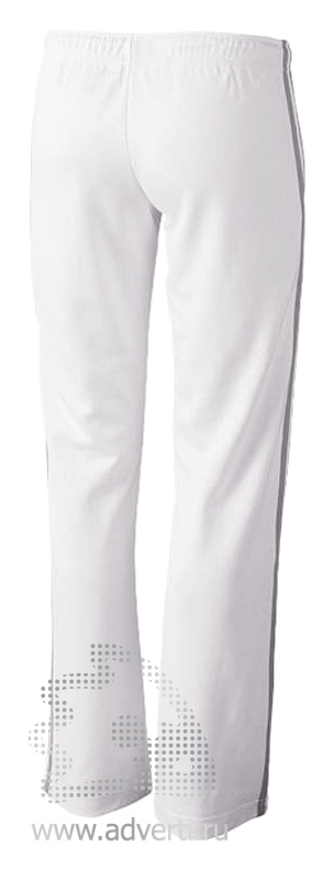 Спортивные брюки Moss, женские, белые, вид сзади