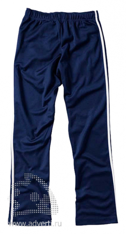 Спортивные брюки Moss, женские, тёмно-синие, сзади