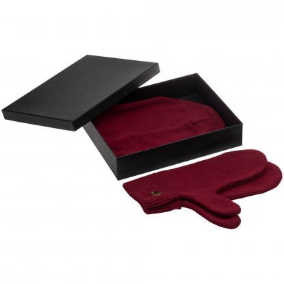 Подарочная коробка Giftbox, черная, пример использования