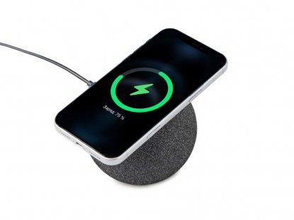 Портативная колонка с беспроводной зарядкой Ареа, 5 Вт