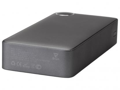 Внешний аккумулятор Mild Pro c быстрой зарядкой QC/PD, металлик soft-touch, 20 000 mAh, серый Внешний аккумулятор Mild Pro c быстрой зарядкой QC/PD, металлик soft-touch, 20 000 mAh, серый