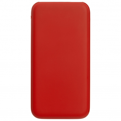 Внешний аккумулятор Uniscend All Day Compact, 10 000 мAч, красный, вид сверху
