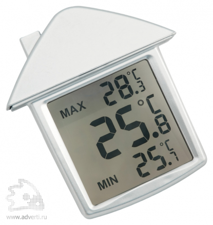 Термометр на присоске Дом, общий вид