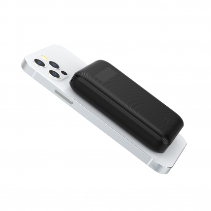 Беспроводное магнитное ЗУ Forsage, 8000 mAh с быстрой проводной (20W) и беспроводной (15W) зарядкой