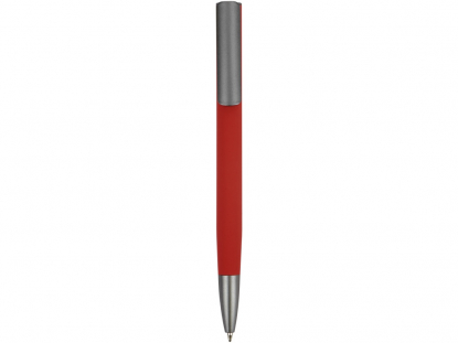 Ручка шариковая Insomnia soft-touch с зеркальным слоем, красная