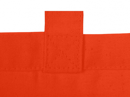 Сумка Fixy из переработанного хлопка 220 г/м2 с фиксирующей лентой, оранжевая