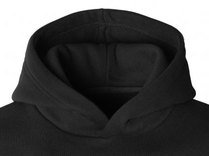 Толстовка с капюшоном оверсайз Berlin, унисекс, черная