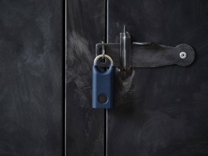 Замок с сенсором Noma Lock, темно-синий